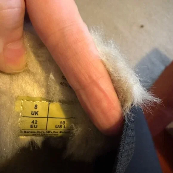 Dr. Martens Leonore 2976 Women's Faux Fur Lined Chelsea Boots, US 10 - Picture 5 of 7